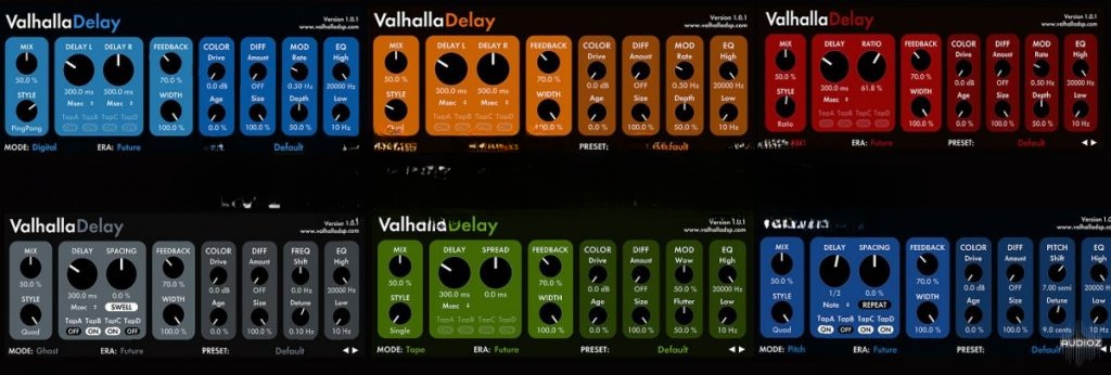 效果器插件 – ValhallaDSP bundle 2021.4 CE WIN-音乐制作资源网音频科学网