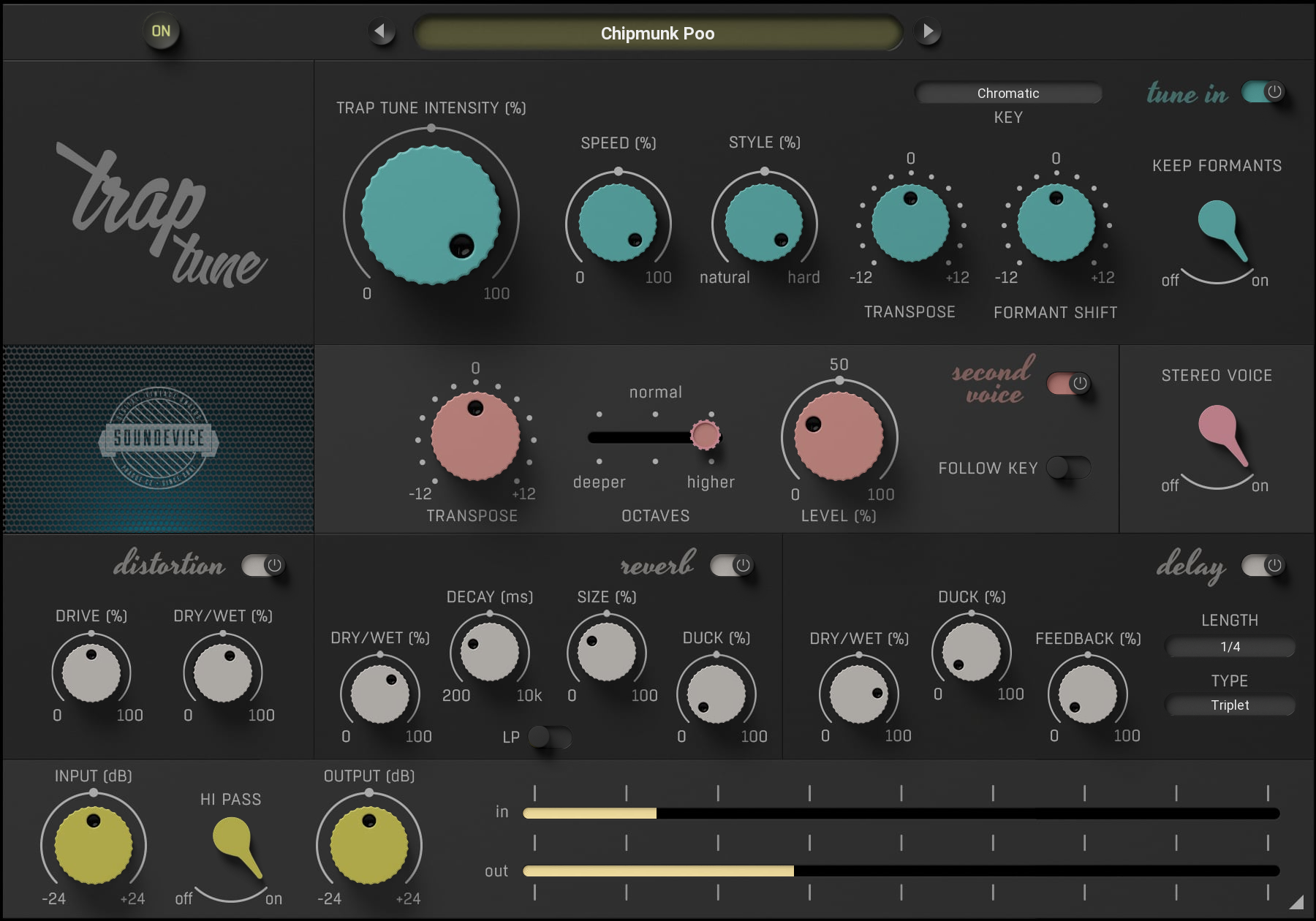 自动和声变声器插件！Soundevice Digital TrapTune v.1.2.0 WiN & MAC-音乐制作资源网音频科学网