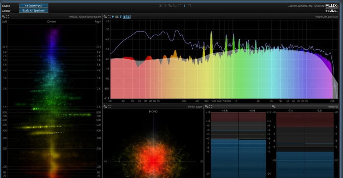 实时频谱仪 Flux Pure Analyzer v1.10.4 WIN版-音乐制作资源网音频科学网