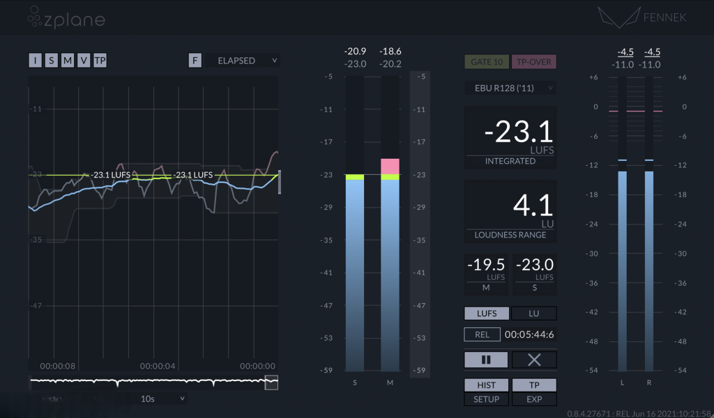 响度分析插件 – zplane FENNEK v1.2.0 WIN-音乐制作资源网音频科学网