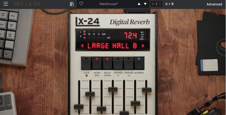 经典复刻Lexicon 224混响效果器！Arturia Rev LX-24 v1.0.0 3771 WIN&MAC-音乐制作资源网音频科学网