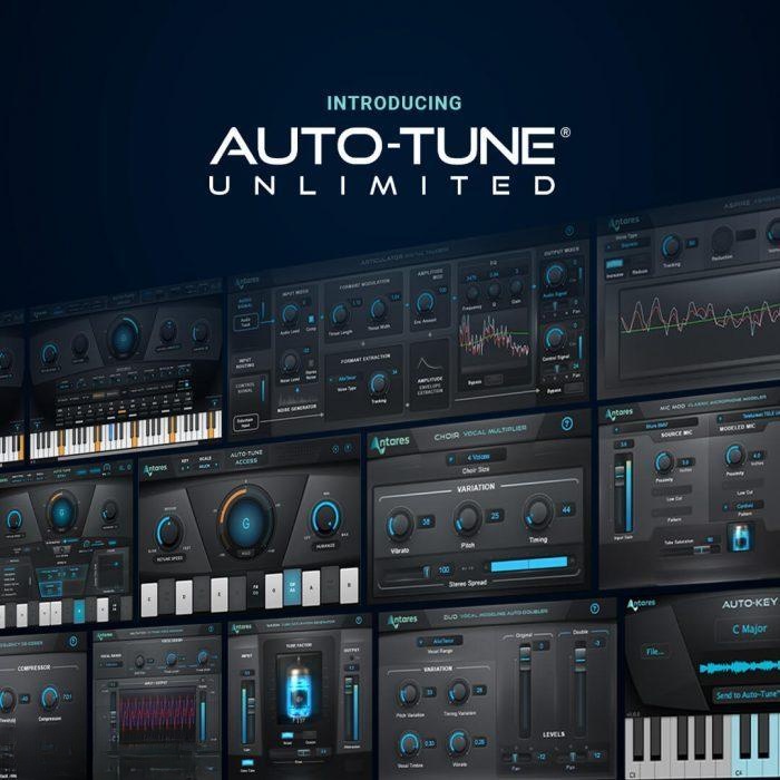 人声处理插件套装 – Antares Auto-Tune Unlimited 2021.12 CE-V.R WIN-音乐制作资源网音频科学网