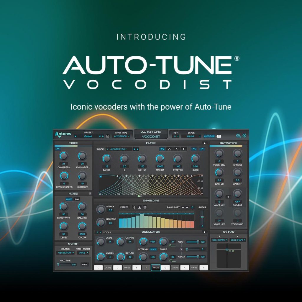 人声声码合成器 Antares Auto-Tune Vocodist v1.1.0 WIN版-音乐制作资源网音频科学网