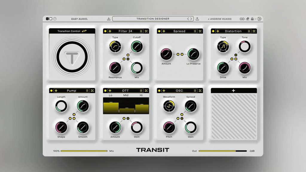 创意多功能效果器！BABY Audio Transit v1.0.0 WIN&MAC-音乐制作资源网音频科学网