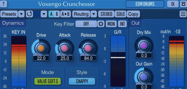 电子管压缩效果器 Voxengo Crunchessor Crunchy Compressor v2.18 WIN版-音乐制作资源网音频科学网