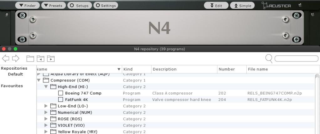 AA N4星云效果器资源库！Acustica Audio Nebula 4 v2.2.1 WIN&MAC (主程序+第三方资源库)-音乐制作资源网音频科学网