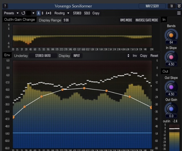 频谱动态效果器！Voxengo Soniformer Spectral Dynamics Processor v3.14 WIN版-音乐制作资源网音频科学网