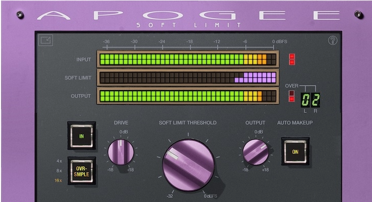 Apogee仿真限制效果器！Apogee Soft Limit 1.0 14 WIN&MAC-音乐制作资源网音频科学网