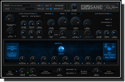 这个星球上最好听的混响插件之一…Rob Papen RevSane v1.0.0 WIN版-音乐制作资源网音频科学网