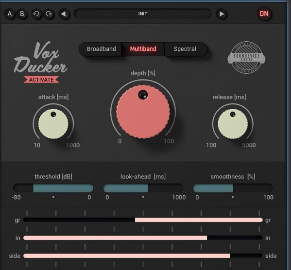 人声侧链工具 Soundevice Digital VoxDucker v1.0 WIN&Mac-音乐制作资源网音频科学网