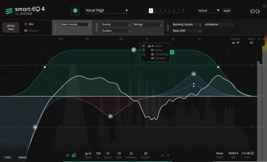 智能EQ均衡器 – Sonible SmartEQ4 v1.0.0 WIN MAC-音乐制作资源网音频科学网