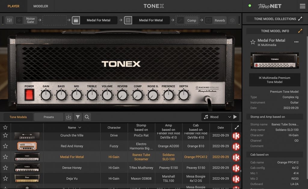 AI建模吉他效果器！IK Multimedia TONEX MAX v1.1.6 WIN版-音乐制作资源网音频科学网