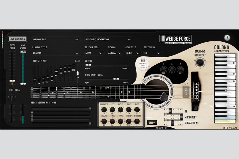 仿真吉他效果器 Plugin Alliance – Wedge Force Onlong v1.0.4 WIN版-音乐制作资源网音频科学网