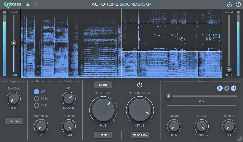 超强音频修复工具 – Antares Auto-Tune SoundSoap v6.0.0 WIN-音乐制作资源网音频科学网