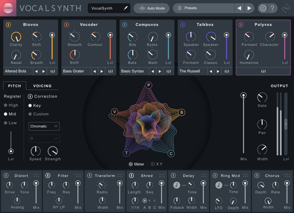 特殊效果 人声处理插件！臭氧声码器 iZotope VocalSynth 2 v2.6.1 WIN版-音乐制作资源网音频科学网