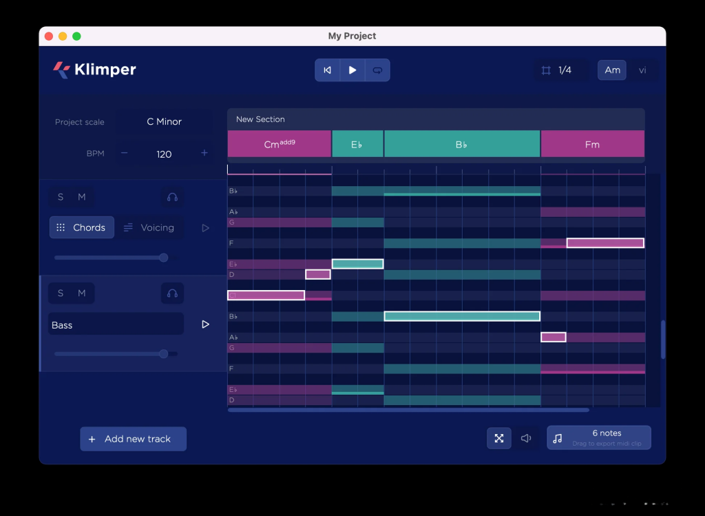 智能和弦旋律工具！Polydigm Klimper v2.1.0 WiN版-音乐制作资源网音频科学网