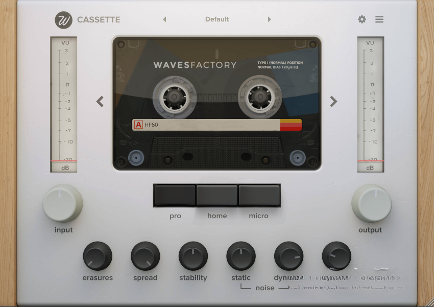 磁带饱和效果器！Wavesfactory Cassette v1.0.6 WIN版-音乐制作资源网音频科学网