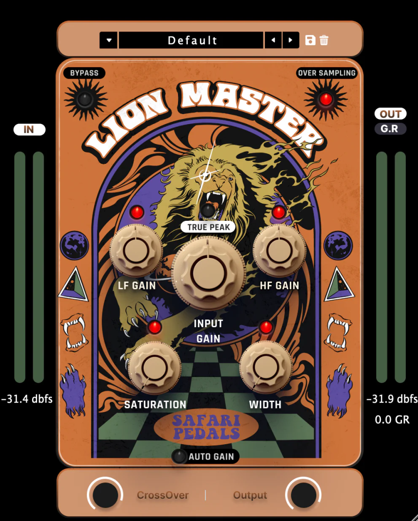 雄狮限制器插件！Safari Pedals Lion Master v1.5.72 WIN&MAC-音乐制作资源网音频科学网