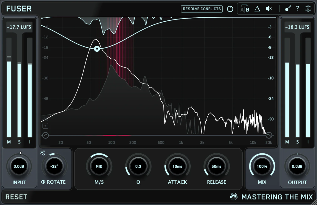 智能母带效果器！Mastering The Mix FUSER v1.0.0 WIN版-音乐制作资源网音频科学网