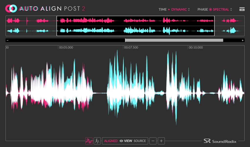 音频对齐对轨工具！Sound Radix Auto-Align Post v2.0.1 WIN版-音乐制作资源网音频科学网