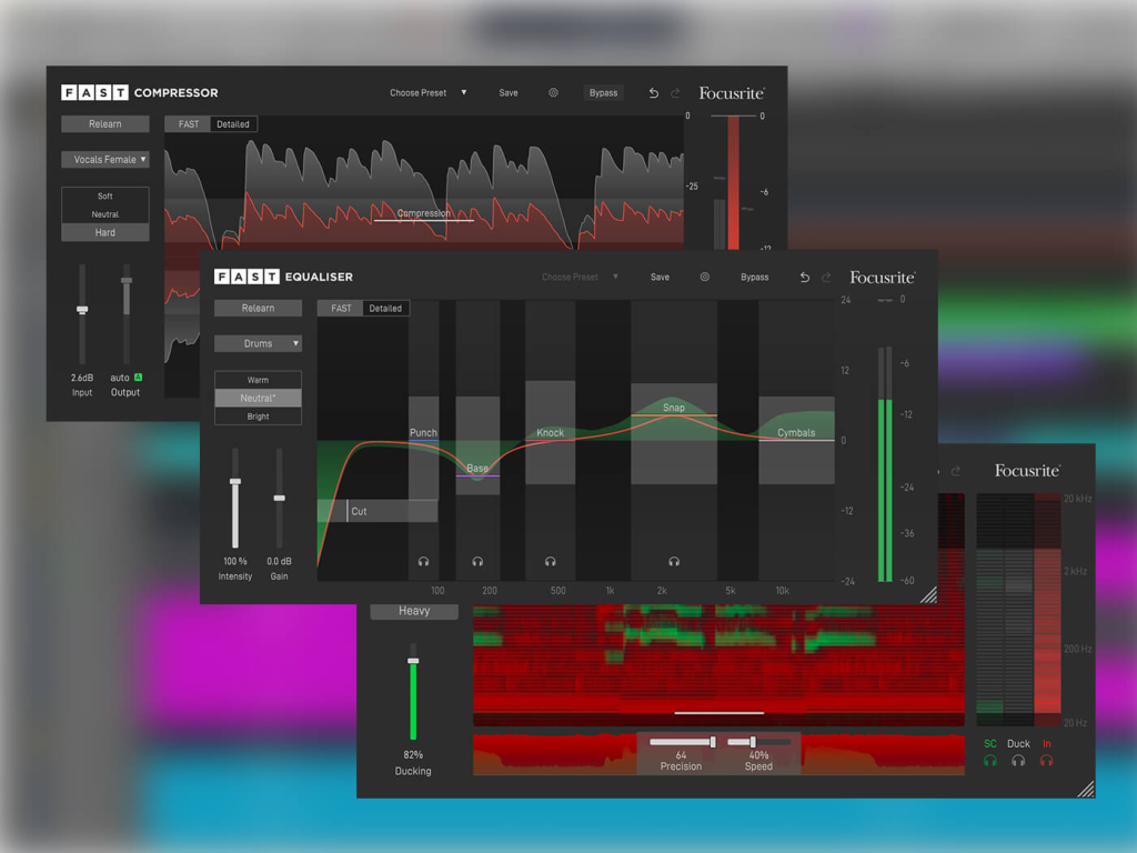 Focusrite混音插件合集Focusrite FAST Bundle v2023.07 WIN版-音乐制作资源网音频科学网