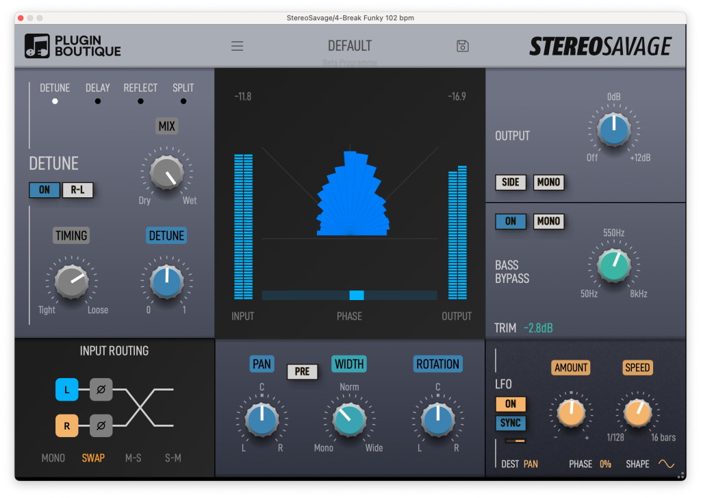 专业立体声效果器！Credland Audio StereoSavage v2.0.1 WIN版-音乐制作资源网音频科学网