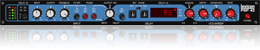 经典复刻Lexicon延迟效果器！PSPaudioware Lexicon PSP 42 v2.0.0 WIN版-音乐制作资源网音频科学网