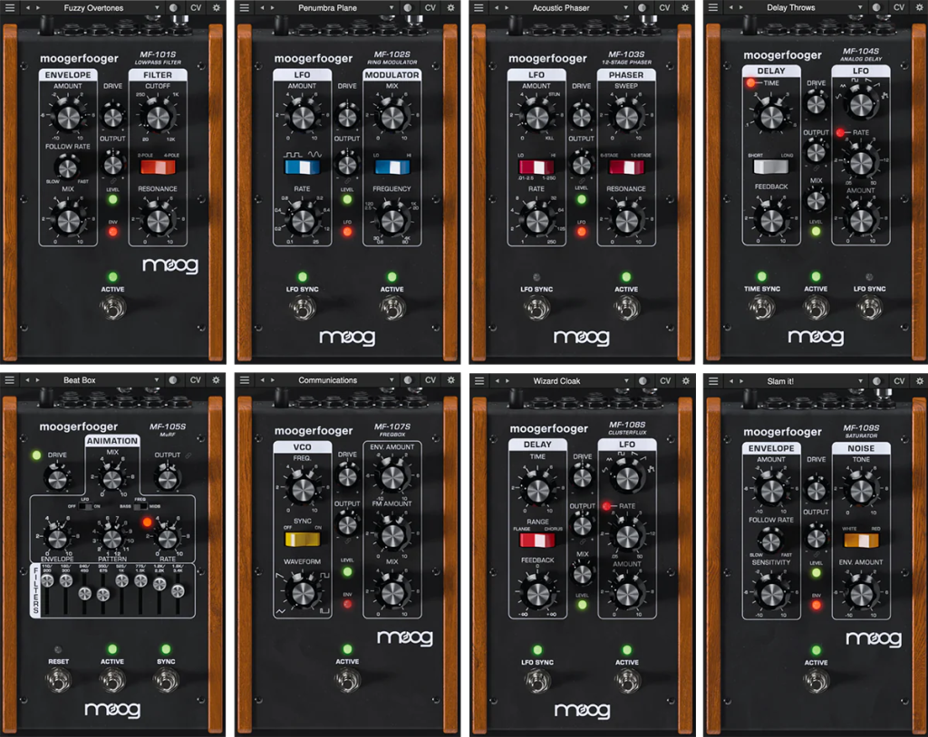 传奇效果器套装！Moog Music Moogerfooger Effects Plugin Bundle v1.2.0 WiN版-音乐制作资源网音频科学网