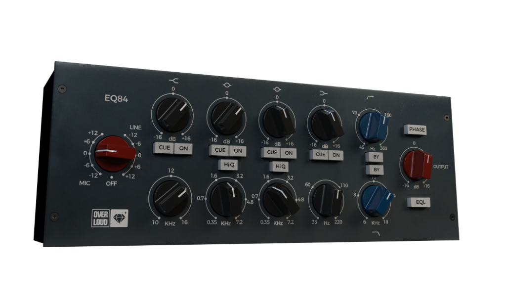 英式均衡器！Overloud Gem EQ84 v1.3.5 WIN&MAC-音乐制作资源网音频科学网