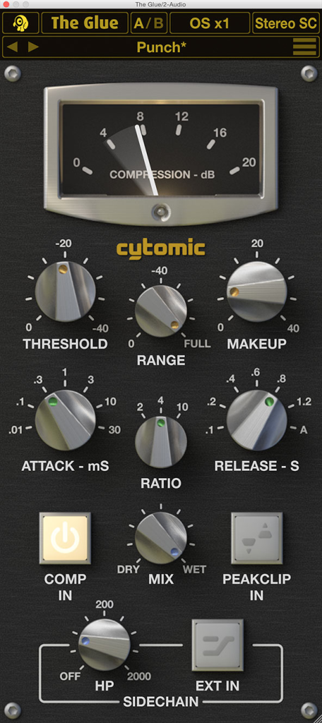 总线压缩效果器！Cytomic The Glue v1.7.0 WIN&MAC-音乐制作资源网音频科学网