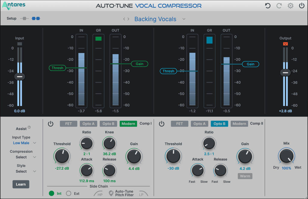 智能人声压缩效果器！Antares Auto-Tune Vocal Compressor v1.0.1 WIN版-音乐制作资源网音频科学网