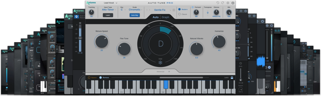 Antares全家桶合集！Auto-Tune Unlimited 2023.12 WIN版-音乐制作资源网音频科学网