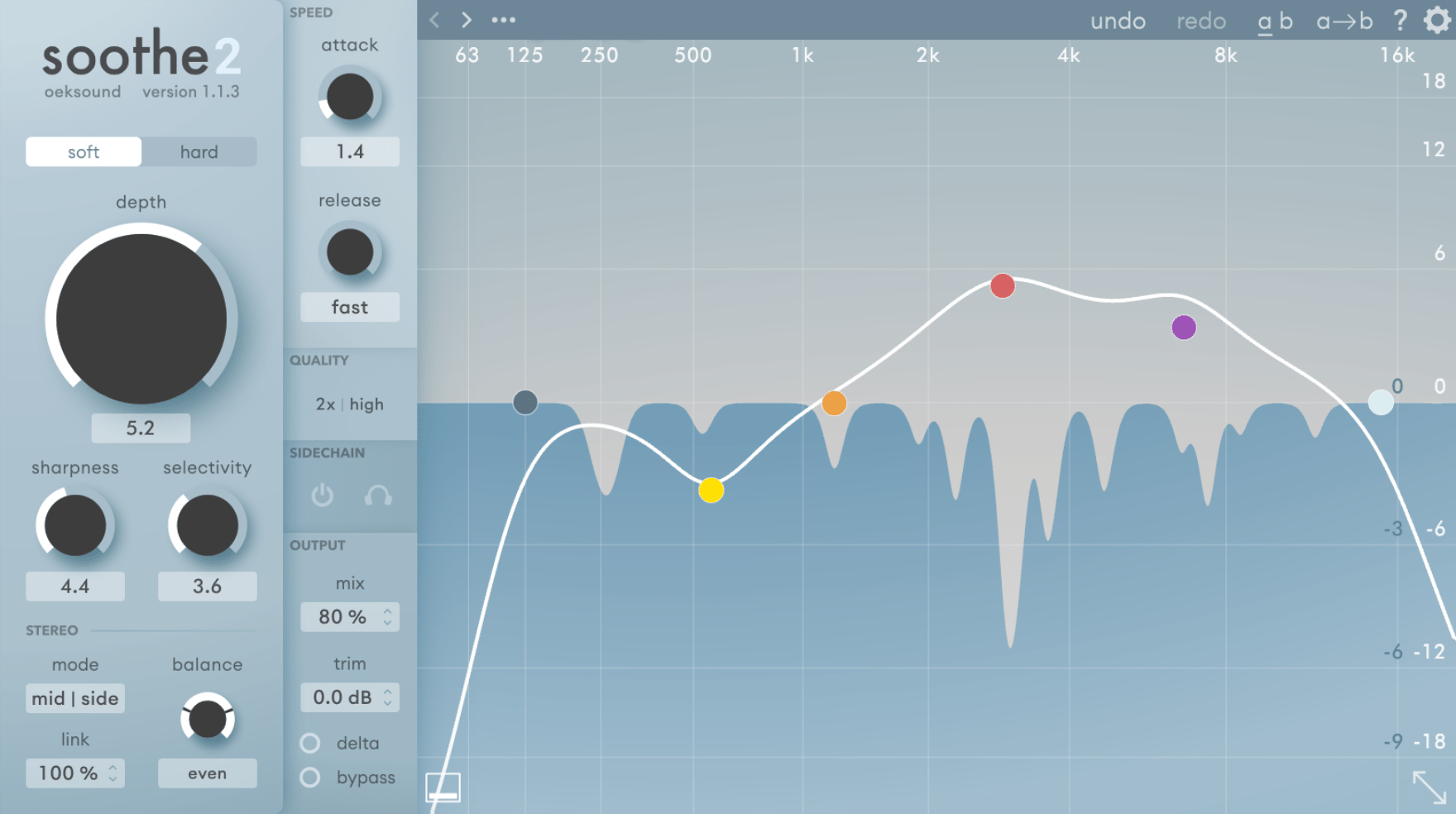 魔法EQ！Oeksound Soothe2 v.1.1.2 WIN版-音乐制作资源网音频科学网