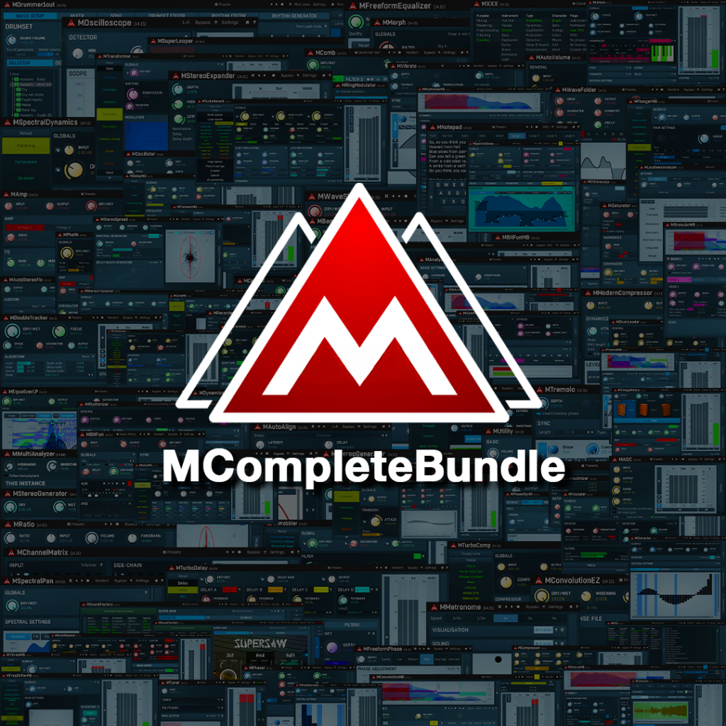 专业母带混音插件完整版！MeldaProduction MCompleteBundle v16.11 WIN&MAC U2B-音乐制作资源网音频科学网