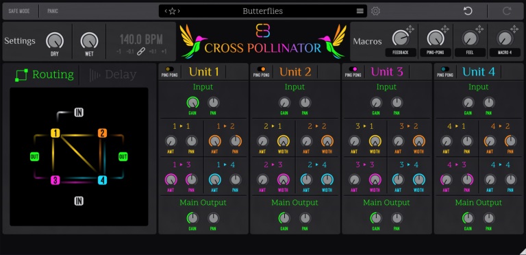 延迟效果器 – BDSP Cross Pollinator v1.0.3 WIN MAC-音乐制作资源网音频科学网