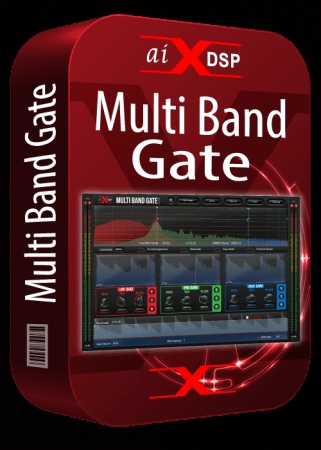 门限效果器 – aiXdsp Multiband Gate 3.0.6 WIN-音乐制作资源网音频科学网