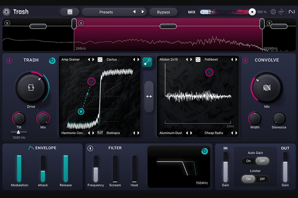 全新失真效果器归来！iZotope Trash v1.0.1 WIN&MAC U2B-音乐制作资源网音频科学网