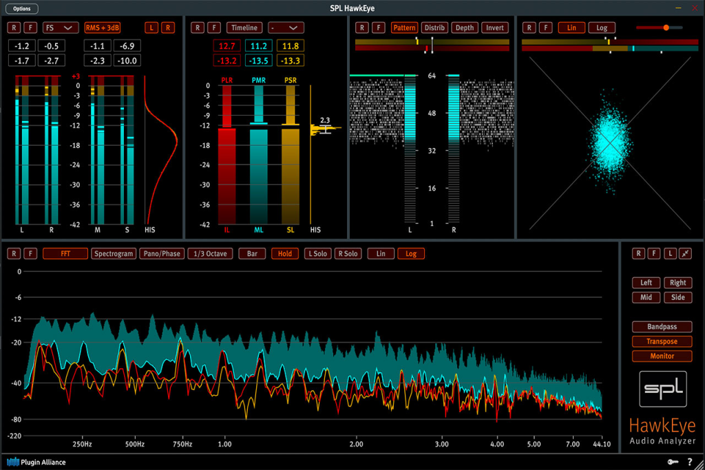 插件联盟系列鹰眼测量效果器！Plugin Alliance SPL HawkEye v1.1.0 WIN版-音乐制作资源网音频科学网