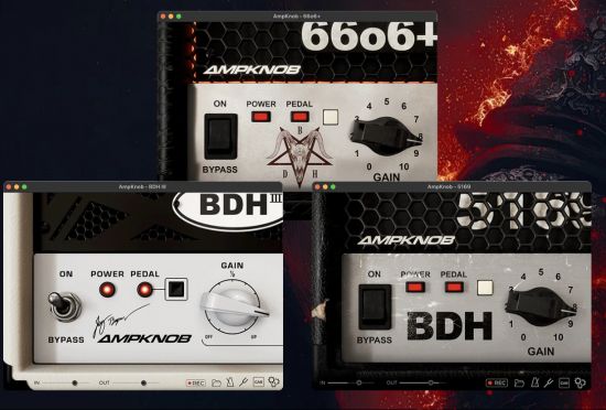 高增益电子管吉他放大器 – Bogren Digital AmpKnob BDH Bundle 2024.4 WIN-音乐制作资源网音频科学网