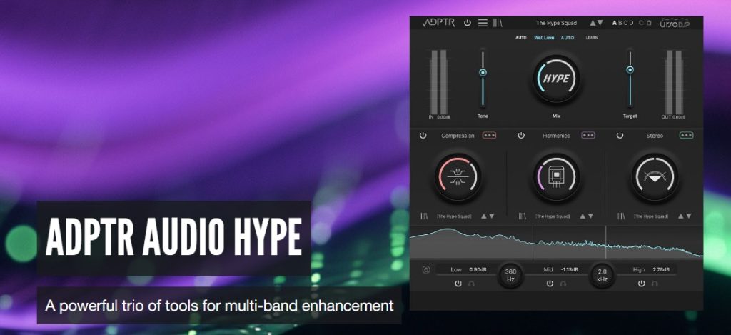 多段压缩 – Plugin Alliance ADPTR Audio Hype v1.0.1 MacOS-音乐制作资源网音频科学网