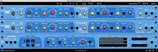 双压缩器 – Plugin Alliance Brainworx Mag Audio Bundle v05.2024 MacOS-音乐制作资源网音频科学网