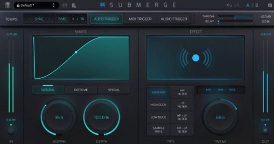 侧链压缩效果器 Slate Digital Submerge v1.0.1 WIN-音乐制作资源网音频科学网