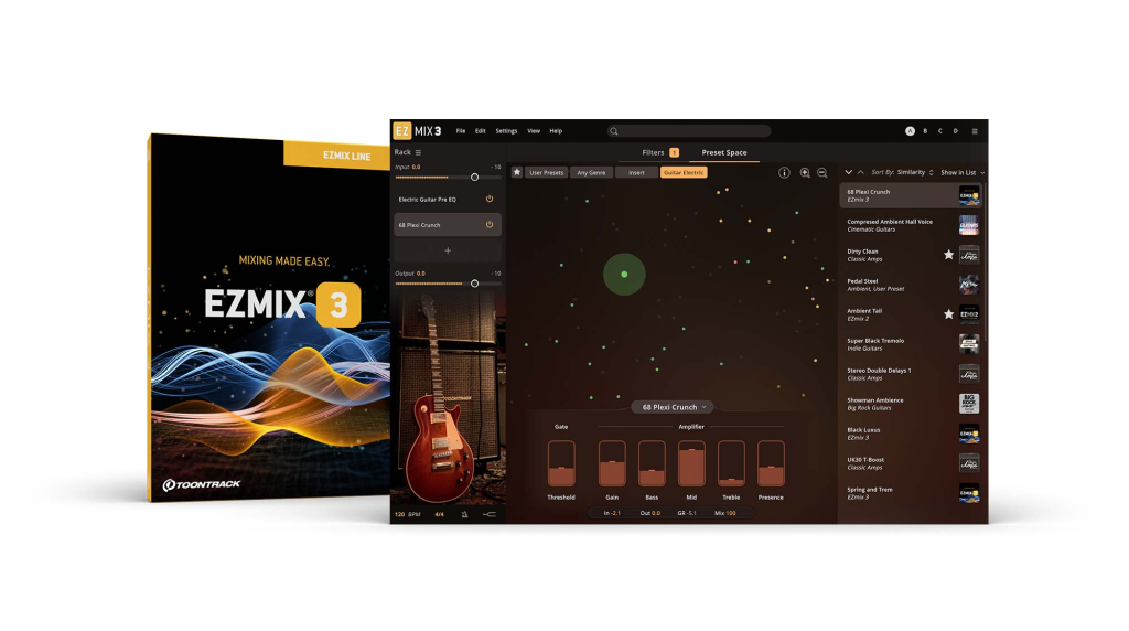 最新AI人工智能混音效果器！Toontrack EZmix v3.0.0 WIN&MAC-音乐制作资源网音频科学网