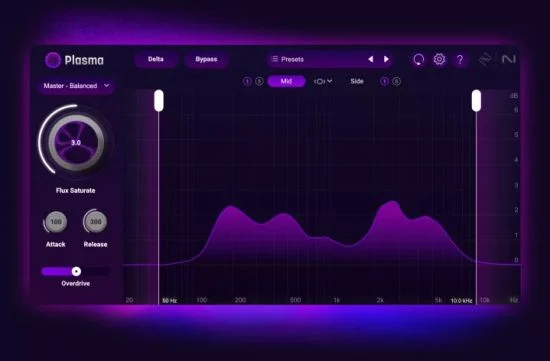 臭氧智能饱和效果器 iZotope Plasma v1.0.1 WIN-音乐制作资源网音频科学网