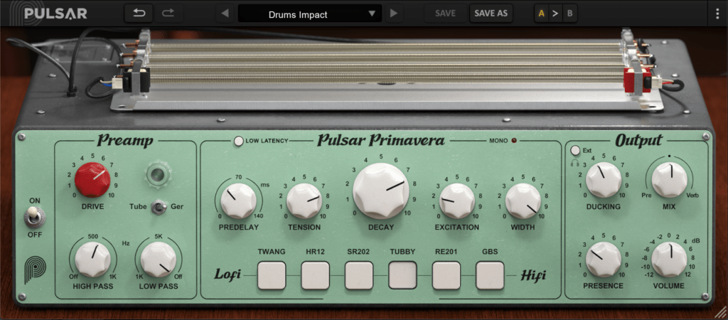 复古混响效果器！Pulsar Audio Pulsar Primavera v1.1.5 WIN&MAC-音乐制作资源网音频科学网